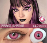 1 Pair Halloween Contact Lenses for Eyes Cosplay Lenses Anime Lenses Anime Accessories Lenses Black Lenses Red Lens