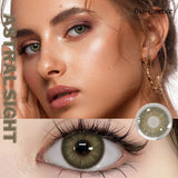 Color Contact Lenses For Eye Natual Brown Contacts Lens Beauty Makeups Blue/Green/Gray Pupils for Dating and Party