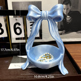 New Jewelry Storage Rack Bow Handmade Ornaments Elegant Necklace Beads Display Stand Creative Home Decorations Desktop Ornament