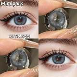 Big Diameter Colored Contacts 2pcs Multi-Style Glossy Lenses for Cosplay Role Play 0.00D No Power