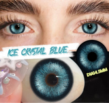 1 Pair Colored Contact Lenses with Prescription Natural Look Myopia Lenses 0~-6.00 Green Lenses Brown Contact Lenses