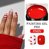 5ml Super Sliver Metallic Gel Nail Polish Holographics Metal Effect Painting Liner DIY Nail Art Decoration Varnish