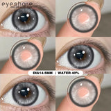 New Purple Color Contact Lenses for Eyes Anime Purple Eyes Contacts Lenses Colorful Makeup Eyes Lenses Yearly 2pcs/pair