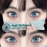 2Pcs New Colored Contact Lenses Grey Purple Lentillas Eye Beauty Pupilentes Soft Lens