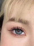 1 Pair/2pcs Lenses Blue Series Beauty Contact Lenses for Eyes Comestics Natural Pupil Eye Color Lens Myopia Brown Lenses