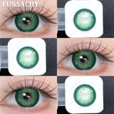 1 Pair Yearly New Korean Natural Lenses Color Contact Lenses for Eyes Color Black Brown Beautiful Pupil Fast Shipping