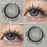 Blue Colored Contact Lenses Cute Eyes Contacts Beauty pupils Korean lenses Eye Enlarge Coloured Contact Lens softlenses