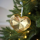 Christmas Decoration Pendant Acrylic Love Rainbow Pendant Christmas Tree Decoration Valentine's Day Love Decoration Pendant