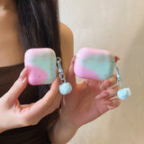 For AirPods Pro3 Pro 2 AirPods 2 3 4 Case Fashion Cute Frosted halation Shock Proof Earphone Protective Sleeve