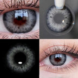 1Pair Myopia Color Contact Lenses Color Lens Eyes Lentillas Verdes Naturales Lenses With Diopters Fog Pearl Lenses