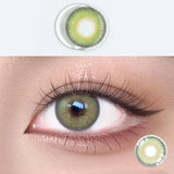 Colored Contact Lenses with degree Power Cosmetic Purple Annual Contact Lens 1year grey Make Up lens