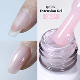 Wine Red Jelly Gel Nail Polish Glitter Nude Translucent Quick Extension Gel Semi Permanent Varnish UV Gel Nail Art 1