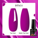 7ml Rubber Base Nail Gel Polish Nude Milky White DIY Nail Art Soak Off Gel Polish Semi Permanent Painting UV Vernis