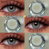 1 Pair Colored Contact Lenses for Eyes Natural Eye Pupils Contact Blue Lenses Green Lenses Fashion Lenses 2PCS