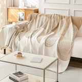Chenille Sofa Covers Sectional Sofa Set Geometry Couch Cover with Tassel Loveseat Covers Futon Cover L Shaped Cover Washable