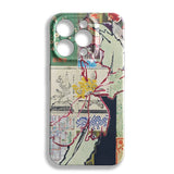 China-Chic Mosaic Graffiti Green Rattan Phone Case for IPhone 16 15 14 13 Pro Max 13 MINI 12 11 XR XS SE3 Pro Shockproof Cover