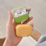 Korea Candy Color Silicone Soft Shell For AirPods Pro 2 Protection Cover For AirPods 1 2 3 Cute Lovers Shockproof Earphone Cases