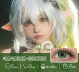 1 Pair Cosplay Contact Lenses for Eyes Halloween Lenses Anime Lenses Anime Accessories Lenses Role playing contact lenses