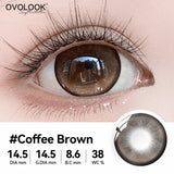 1 Pair(2pcs) Violet/Pure Black/Mint Green/Silver Gray Cosmetic Contact Lenses Russian Style Non-Prescription