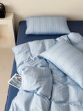 Cute Rabbit Cartoon Pure Cotton Bedding Set Dormi Waed Cotton eet Cover Quilt Cover Tee Four Piece Set Student Dorm...