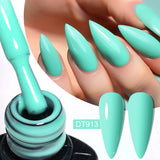 7ml Rubber Base Nail Gel Polish Nude Milky White DIY Nail Art Soak Off Gel Polish Semi Permanent Painting UV Vernis
