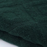 Luxury Chunky Knit Throw Blanket Soft Cozy Cable Knitted with Tassels Winter Warm Nordic Home Decor Blanket Christmas Green Gift