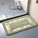 Ins Pastoral Style Bath Mats Bathroom Multiple Sizes Carpets Kitchen Anti-slip Doormat Shower Room Toilet Rugs Floor Area Pads