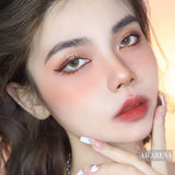 Colored Contact Lenses 1 Pair Natural Yearly Disposable Cosmetic Eye Lens 14.5mm Soft Color Lens