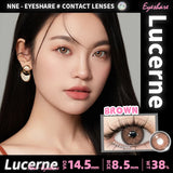 New 1Pair Blue Eyes Contact Colored Contact Lenses Gray Brown Colorful Beautiful Pupils Green Eyes Contact 6 Months Use