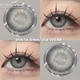 Blue Colored Contact Lenses Cute Eyes Contacts Beauty pupils Korean lenses Eye Enlarge Coloured Contact Lens softlenses