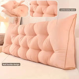 Large Bed Cushion Double-Layer Backrest & Lumbar,Contemporary Triangular Wedge Cushion for Headboard and Sofa Backrest Support