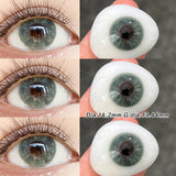 2pcs/Pair Eye Color Lenses Purple Contact Lenses Natural Brown Pupils Lenses Big Diameter Blue Pink BlackLens for Party