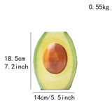 Creative Fruit Vases Modern Ceramic Avocado Shaped Flower Vase Decoration for Home and Office Hotel
