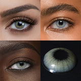 Eye Eyes Color Contacts Colored Contact Lenses Lens Natural Beauty Cosmetic Amber Daily 2Pcs 6 Months Half Year Use