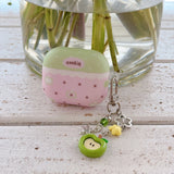 For AirPods Pro3 Pro 2 AirPods 2 3 4 Case Fashion Cute Frosted polka dot apple Shock Proof Earphone Protective Sleeve