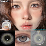 1 Pair Color Contact Lenses for Eyes Natural Brown Lenses Beauty Fashion lense Blue Contact Lenses Green Eye Contact