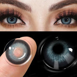 1 Pair Colored Contact Lenses Pupils Fashion Brown Lenses for Makeup Cosplay Lenses High Quality Natural Pupils Year