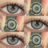 New Fashion Color Contact Lenses for Eyes Brown Eyes Contacts Lenses Colorful Makeup Blue Eyes Lenses Yearly 2pcs=1pair