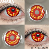 Purple Cosplay Color Contact Lenses Crazy Halloween Fashion Beauty Pupils Role Playing Party Cosmetic Color Lens