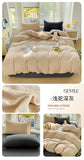 Solid Color Bedding Set Kids Twin Full Queen Size Washed Cotton Single Couple Duvet Cover Set Quilt Cover Pillowcases Bed Linen