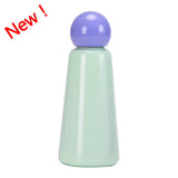 500ML INS Sports Thermos Cup For Children,Stainless Steel Vacuum Flasks,Conical Drinkware,Outdoor Camping Travel WATER BOTTLE