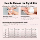 10Pcs High Quality Handmade Press on Nails Red Gold New Year's Hot Selling Diamond Jewelry Luxury Flash Niche Style Spicy Girl