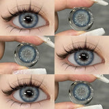 New Fashion Color Contact Lenses for Eyes Brown Eyes Contacts Lenses Colorful Makeup Blue Eyes Lenses Yearly 2pcs=1pair