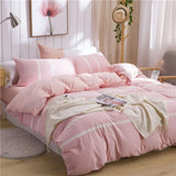 1pcs Duvet Cover Nordic sling 100 Cotton Stripes 150x200 King Size housse de couette Skin friendly Quilt Cover Bed Linen