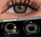 2pcs Color Contact Lens for Eyes Chocolate Makeup Lens Natural Blue Gray Eyes Contact Brown Beauty Lenses Green Contact