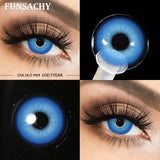 Halloween Makeup Cosplay White Lens Cosplay Contact Lens Beauty Cosmetics Colored Contacts Black Lenses Circle Red Lens
