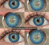 Colored Contact Lenses Fashion Blue Eye Makeup Lens Gray Beauty Pupils Brown Eyes Contact For Daily Dating 6 Months Use
