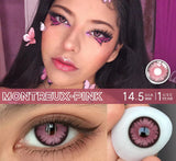 1 Pair Halloween Contact Lenses for Eyes Cosplay Lenses Anime Lenses Anime Accessories Lenses Black Lenses Red Lens