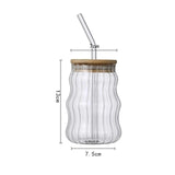 Glass Coffee Mugs Milk Cup Glass Heat Resistant Drinking Glasses Breakfast Cup Water Glass Large Capacity Tumbler