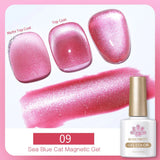 10ml Winter Water Light Cat Magnetic Gel Nail Polish Nail Supplies Vernis Semi Permanent Gel Christmas Xmas Gel